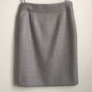 J. Crew No. 2 Pencil Skirt in Double-serge Wool